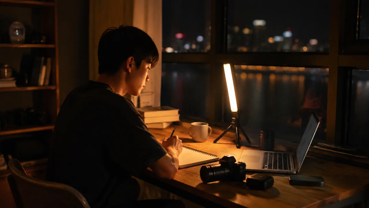 夜景人像不糊：快门、站位与连续动作